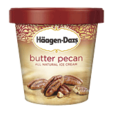 Haagen-Dazs Ice Cream Butter Pecan Full-Size Picture